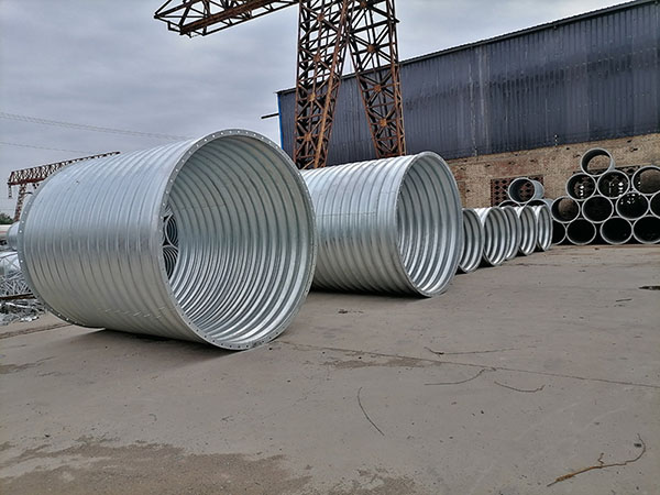 波纹涵管的施工